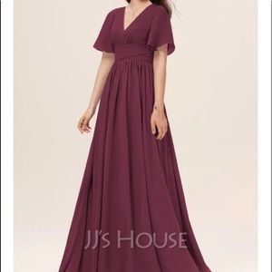 JJ House Dress - size 18W - Mulberry